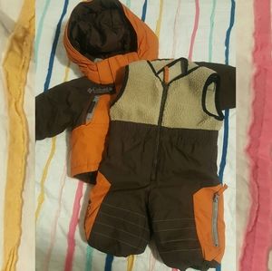 Columbia baby boy snowsuit